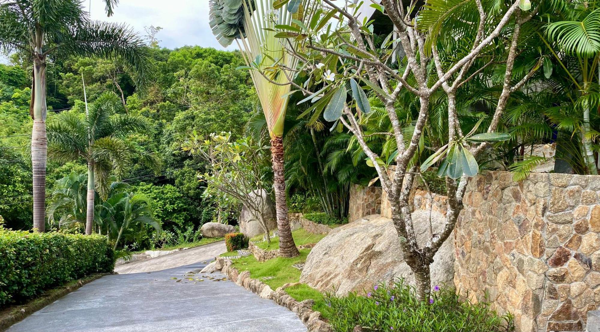 Ko Samui Seaview Pool Villa Seren With Car Laem Set Beach Esterno foto