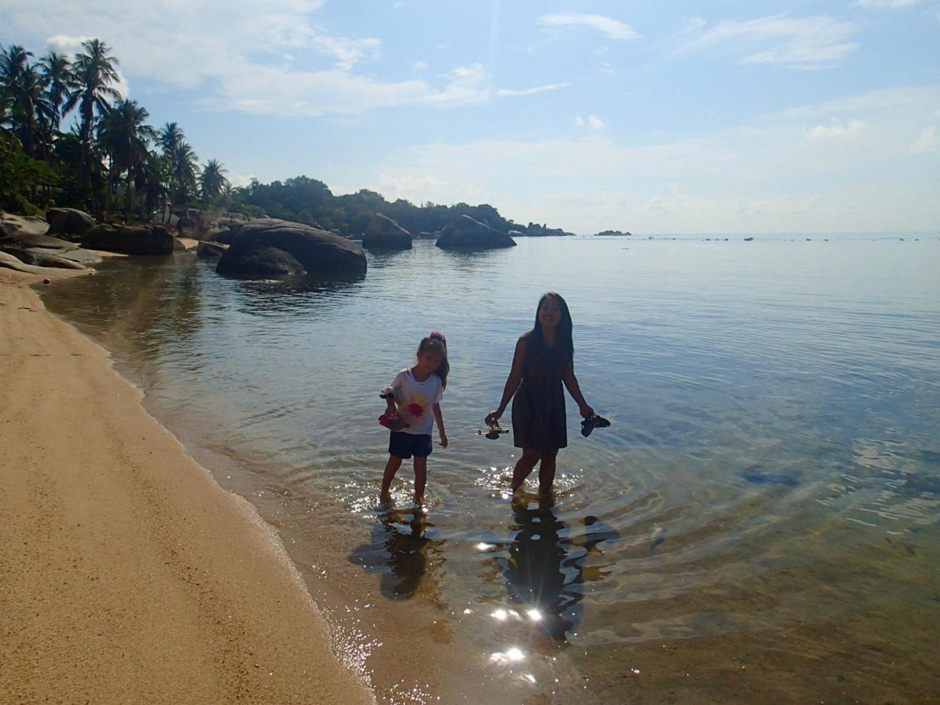 Ko Samui Seaview Pool Villa Seren With Car Laem Set Beach Esterno foto