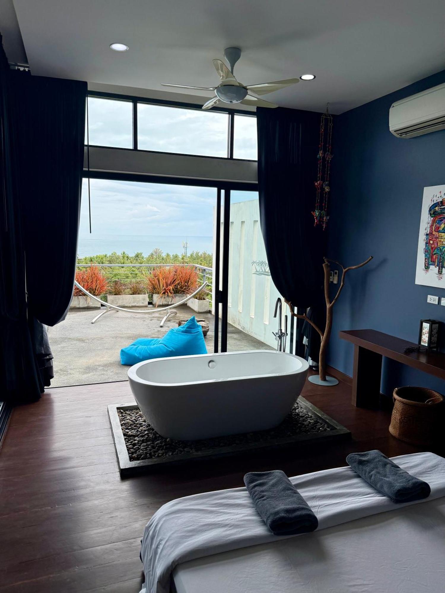 Ko Samui Seaview Pool Villa Seren With Car Laem Set Beach Esterno foto