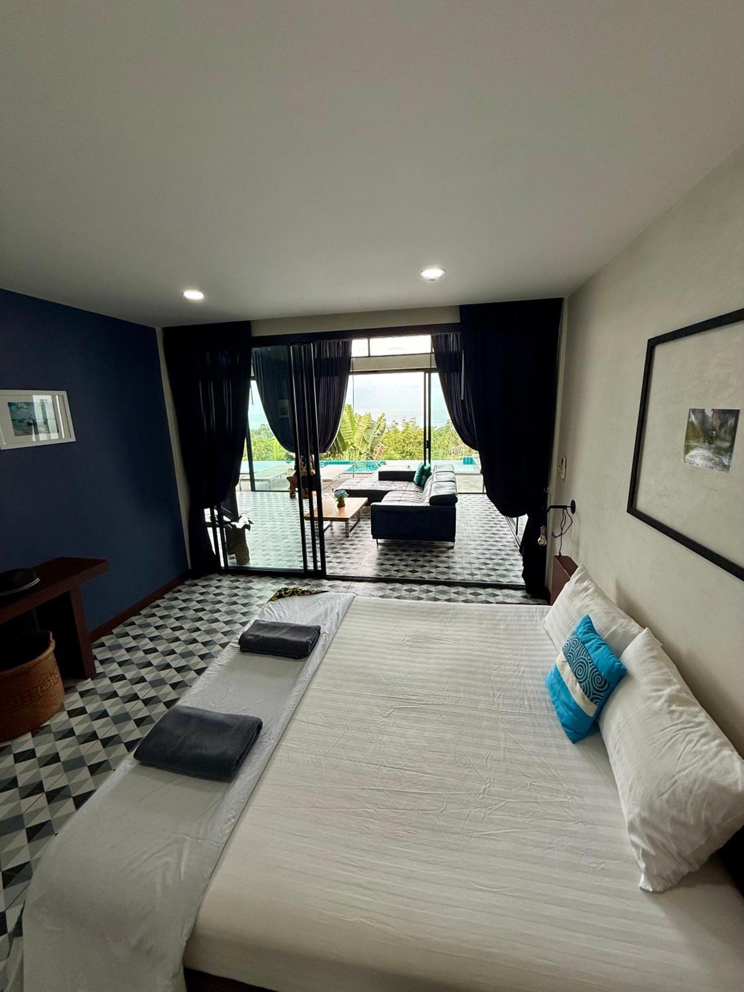 Ko Samui Seaview Pool Villa Seren With Car Laem Set Beach Esterno foto